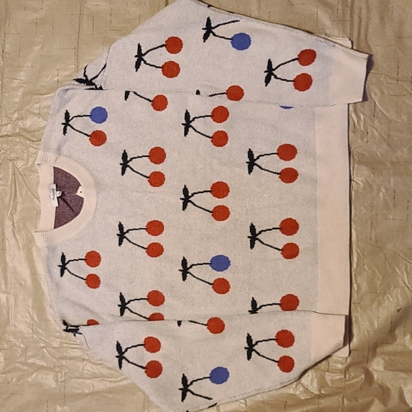 Madewell Sweaters - Madewell cherry sweater